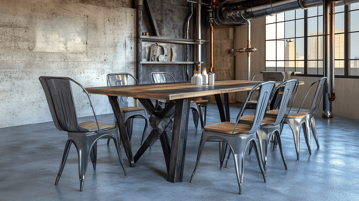 Meble w stylu industrialnym: funkcjonalność spotyka się z designem