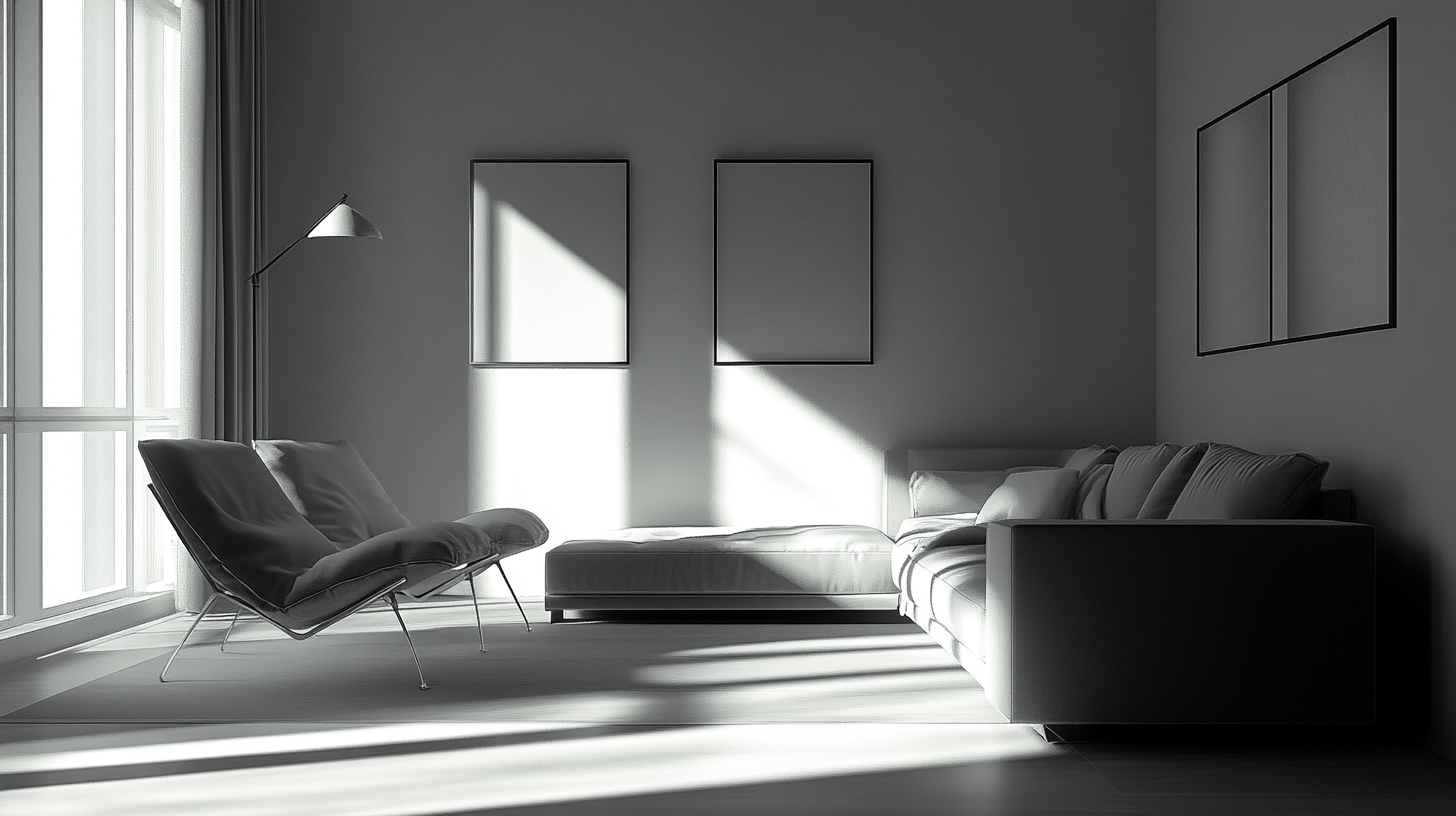 Monochromatyczne style życia: minimalizm spotyka elegancję