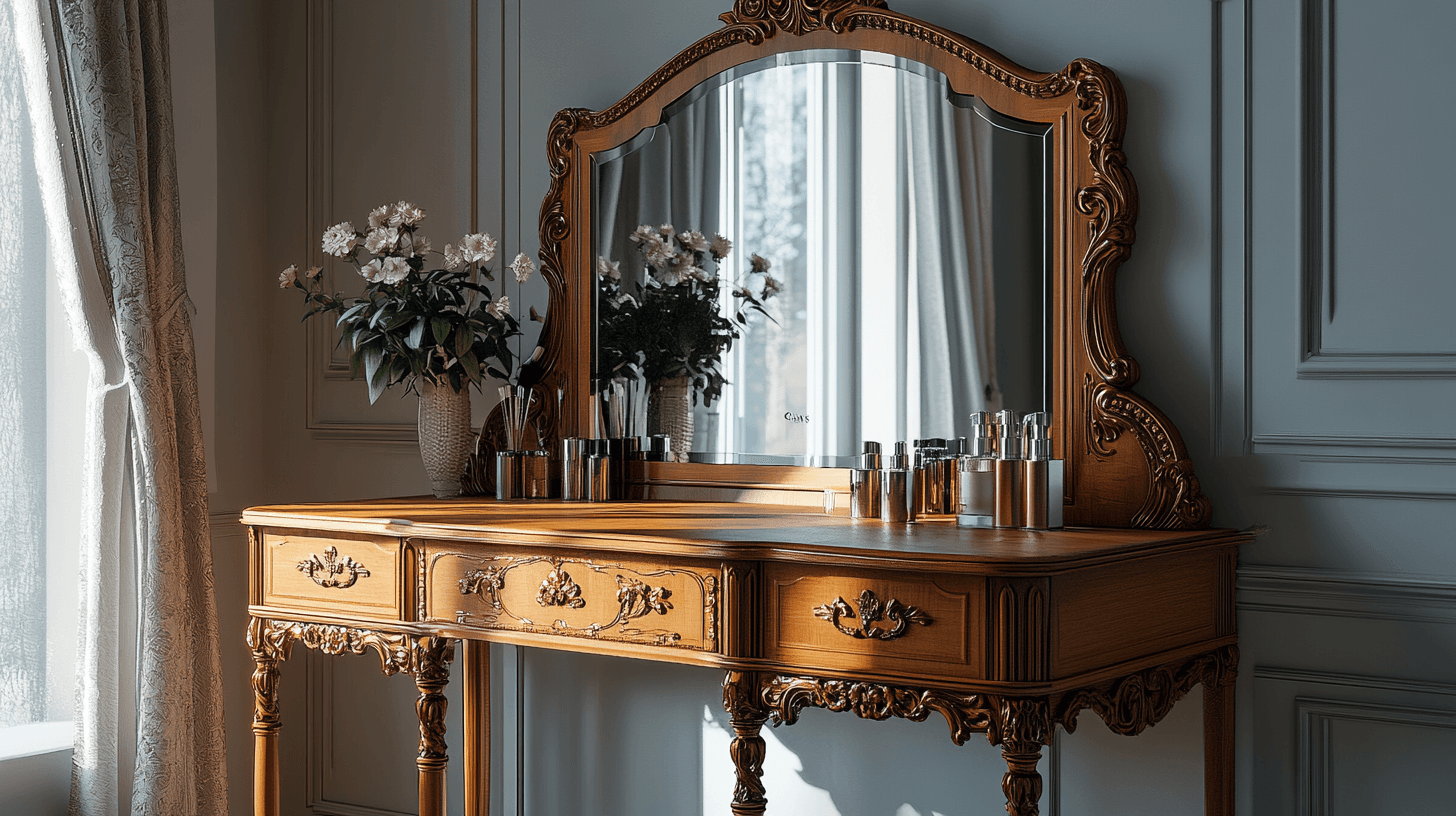 Klasyczne toaletki: Elegancja i funkcjonalność połączone