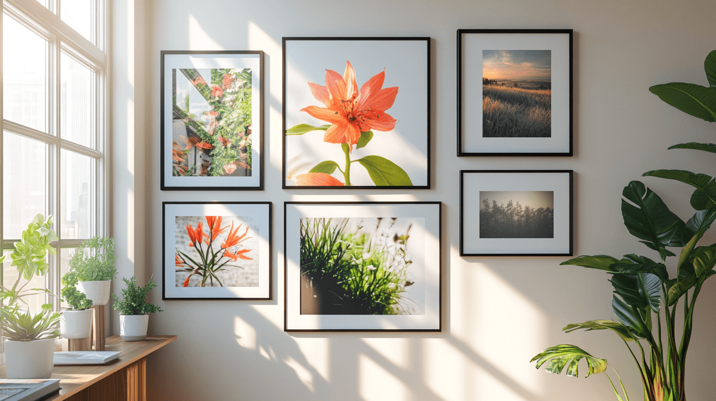 Techniki dekoracyjne dla imponującej ściany fotograficznej