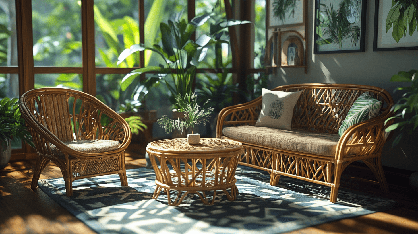 Materiały naturalne: Podstawa stylu Tropical Boho