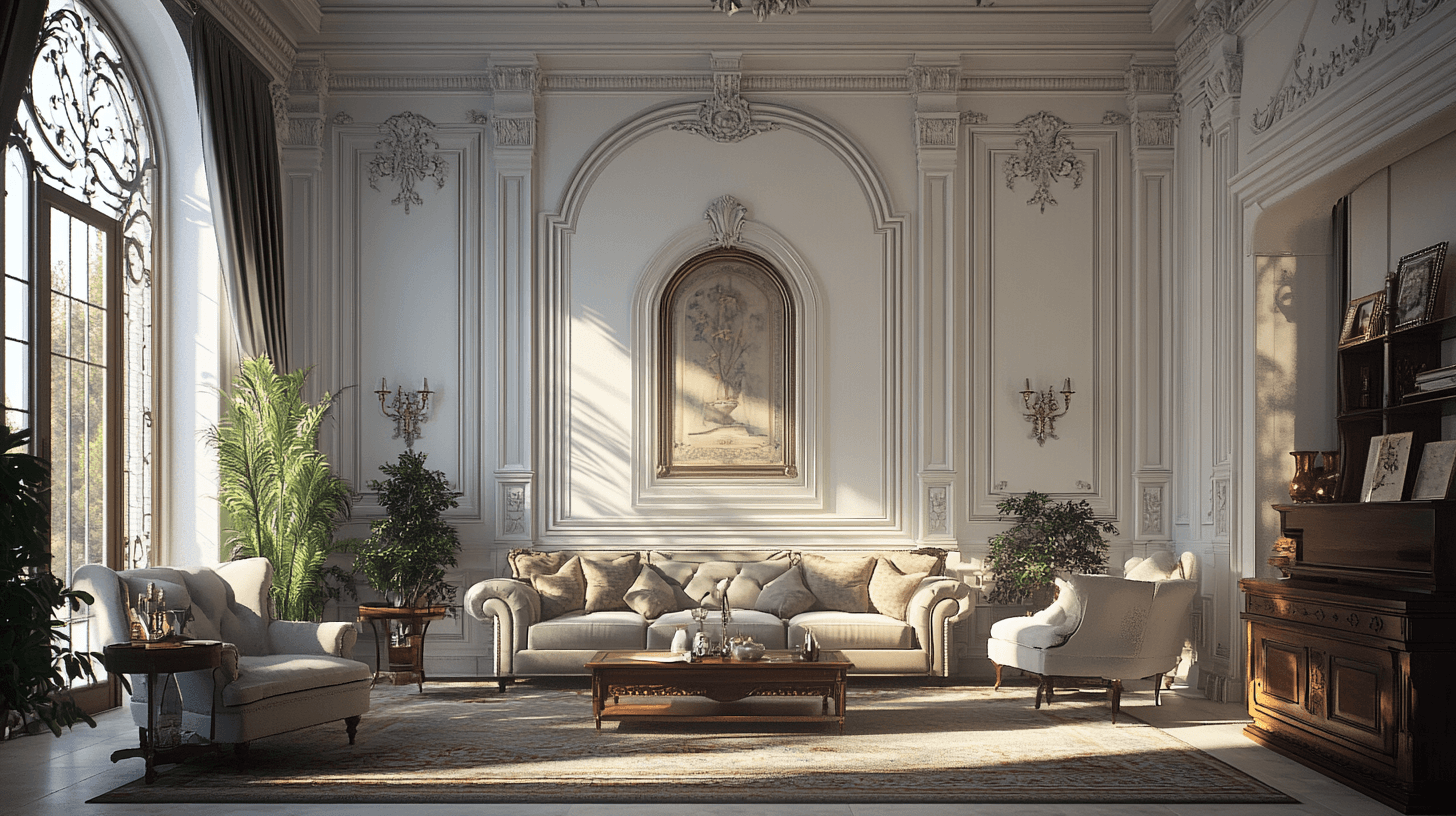 Dekoracja w stylu Classic Revival