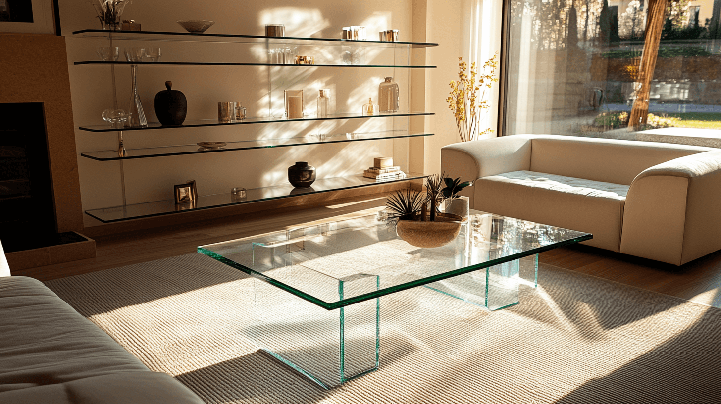 Meble szklane: stylowe akcenty