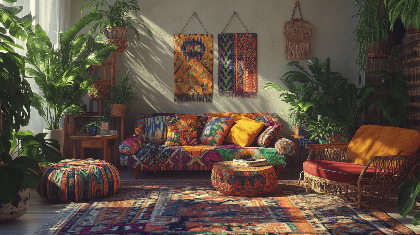 Kolorowy Boho: Żywe kolory w stylu Boho