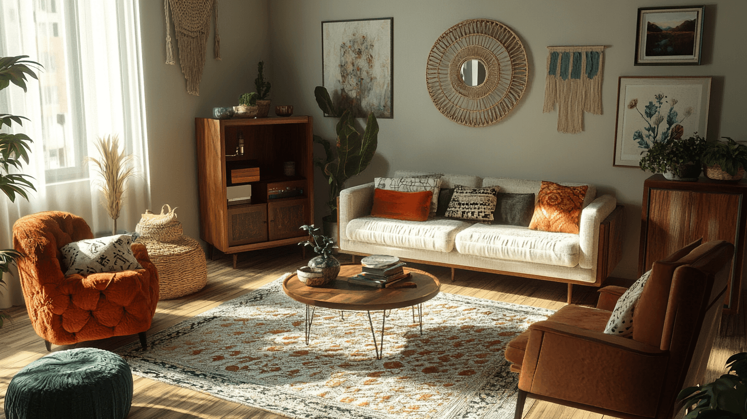 Meble w stylu boho: Mieszanka starego i nowego