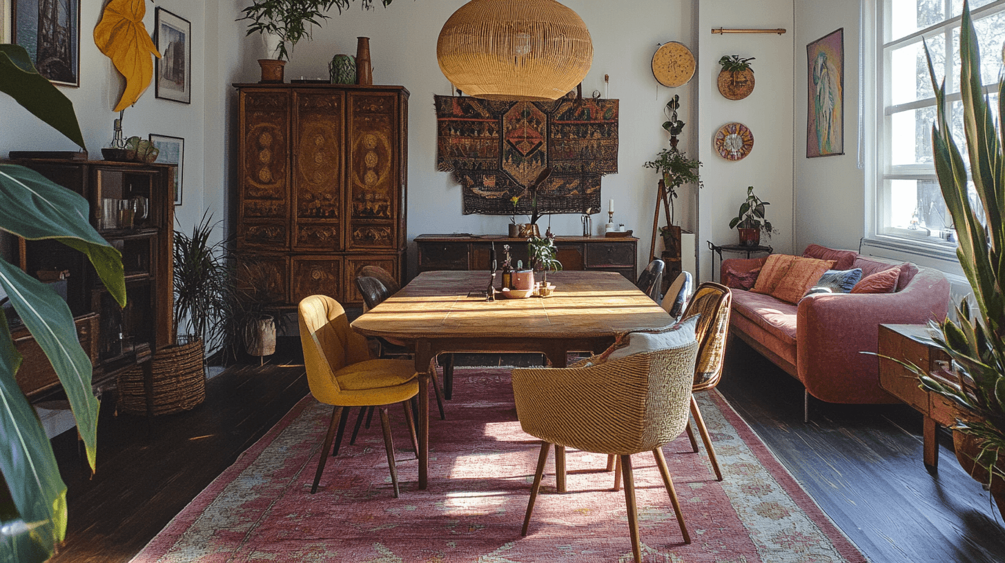Meble w stylu boho: Mieszanka starego i nowego