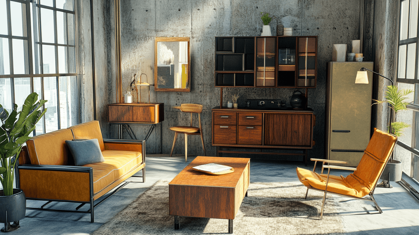 Meble w stylu Scandi Industrial