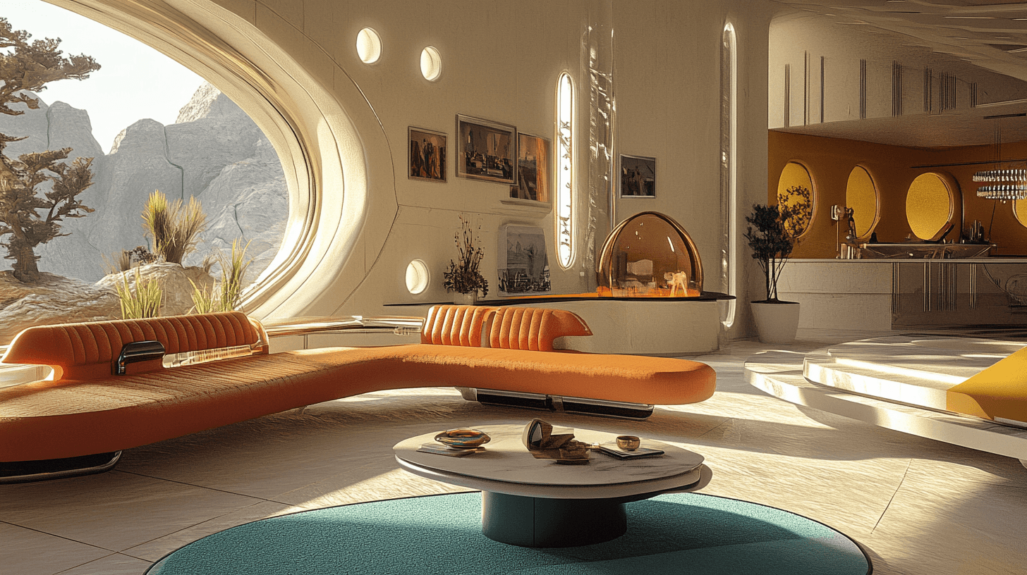 Style życia w Retro Futurism