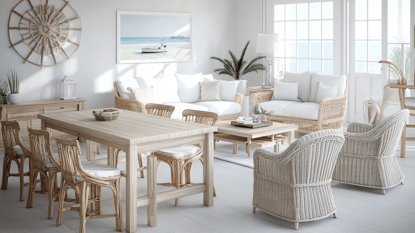 Meble w stylu Coastal Chic
