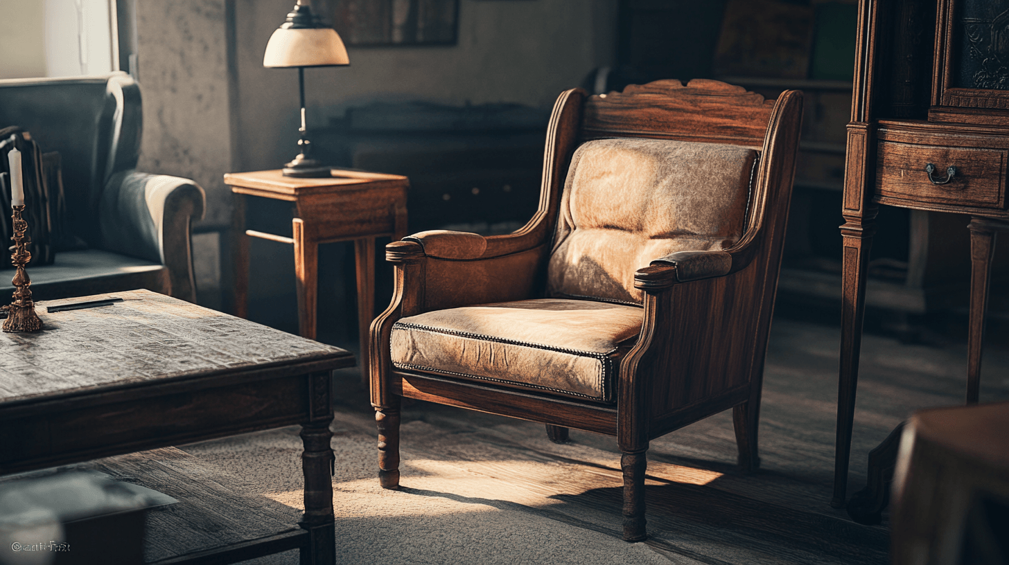 Antyczne meble: Kamień węgielny stylu vintage