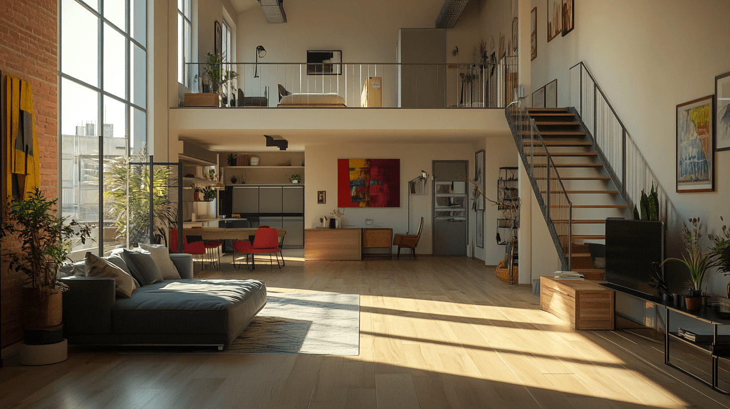 Koncepcje kolorystyczne dla mieszkań typu loft: Stylowe aranżacje otwartych przestrzeni