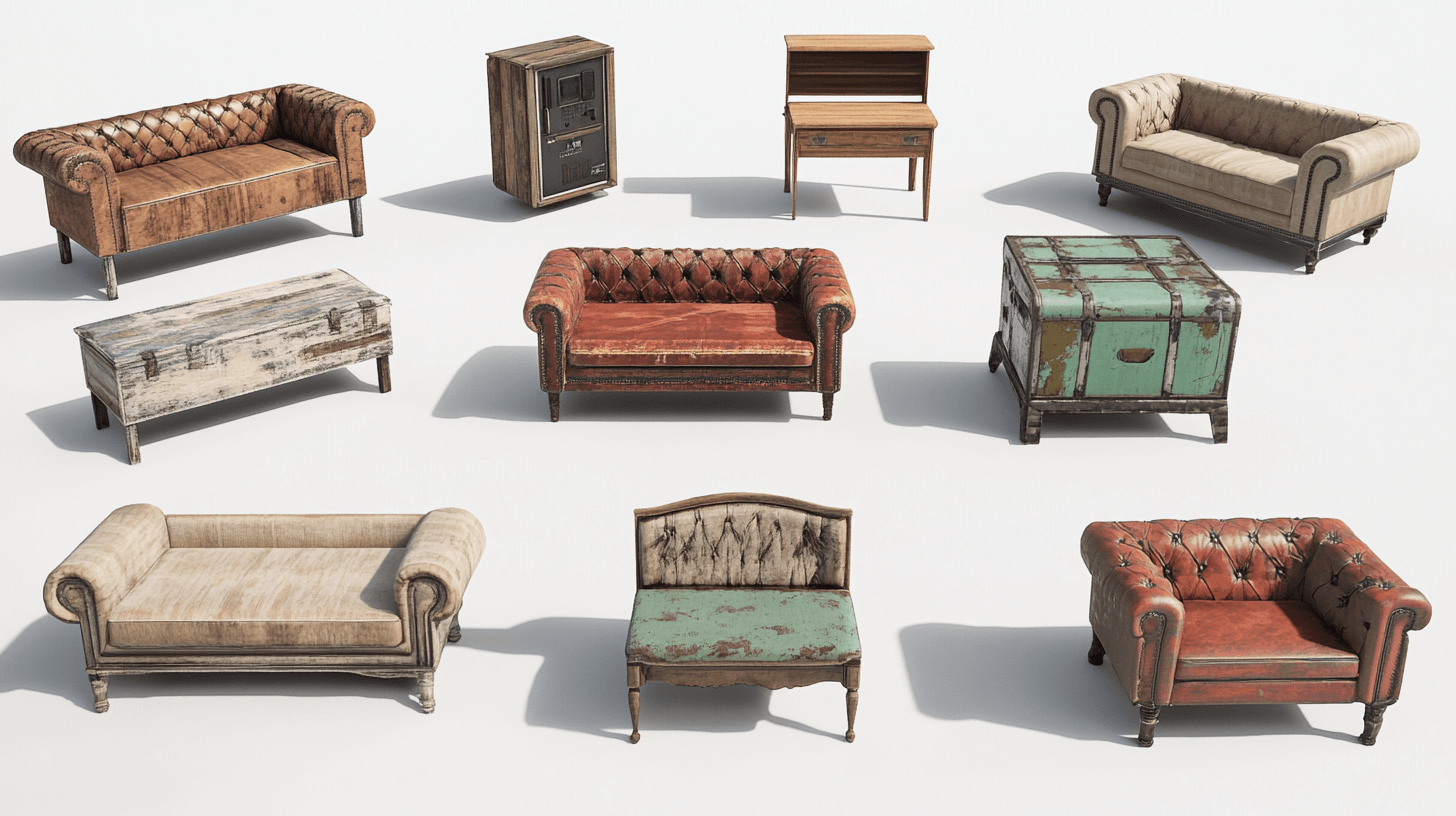 Meble w stylu Industrial Boho