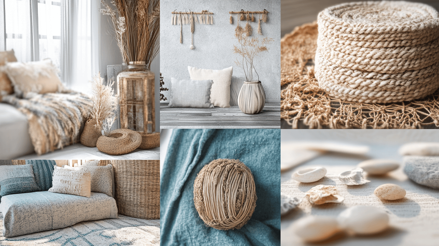 Dekoracja w stylu Scandi-Boho: Umiejętne wykorzystanie tekstur i kolorów
