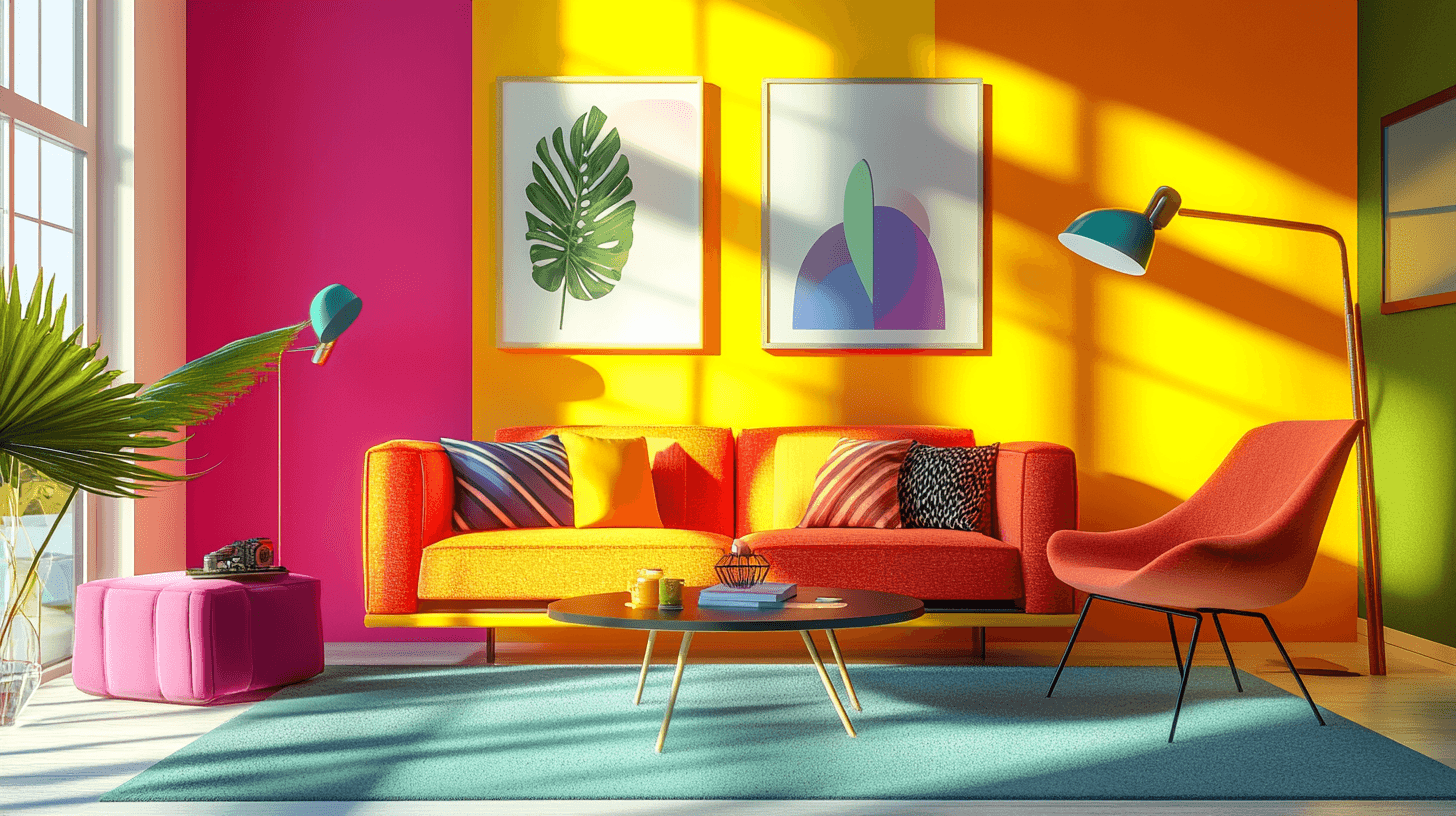 Magia kolorów w stylu Retro Pop