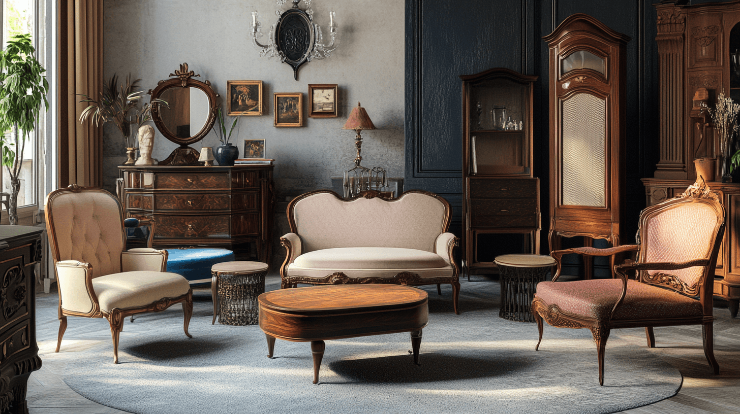 Różnorodność mebli vintage: Od Art Deco do Mid-Century Modern