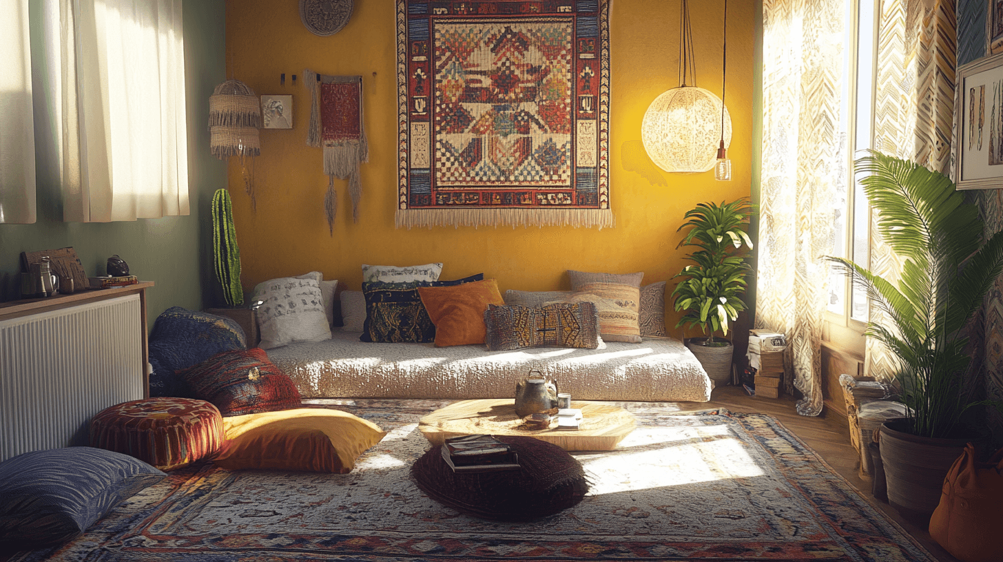 Wskazówki dotyczące harmonijnej atmosfery boho w mieszkaniu
