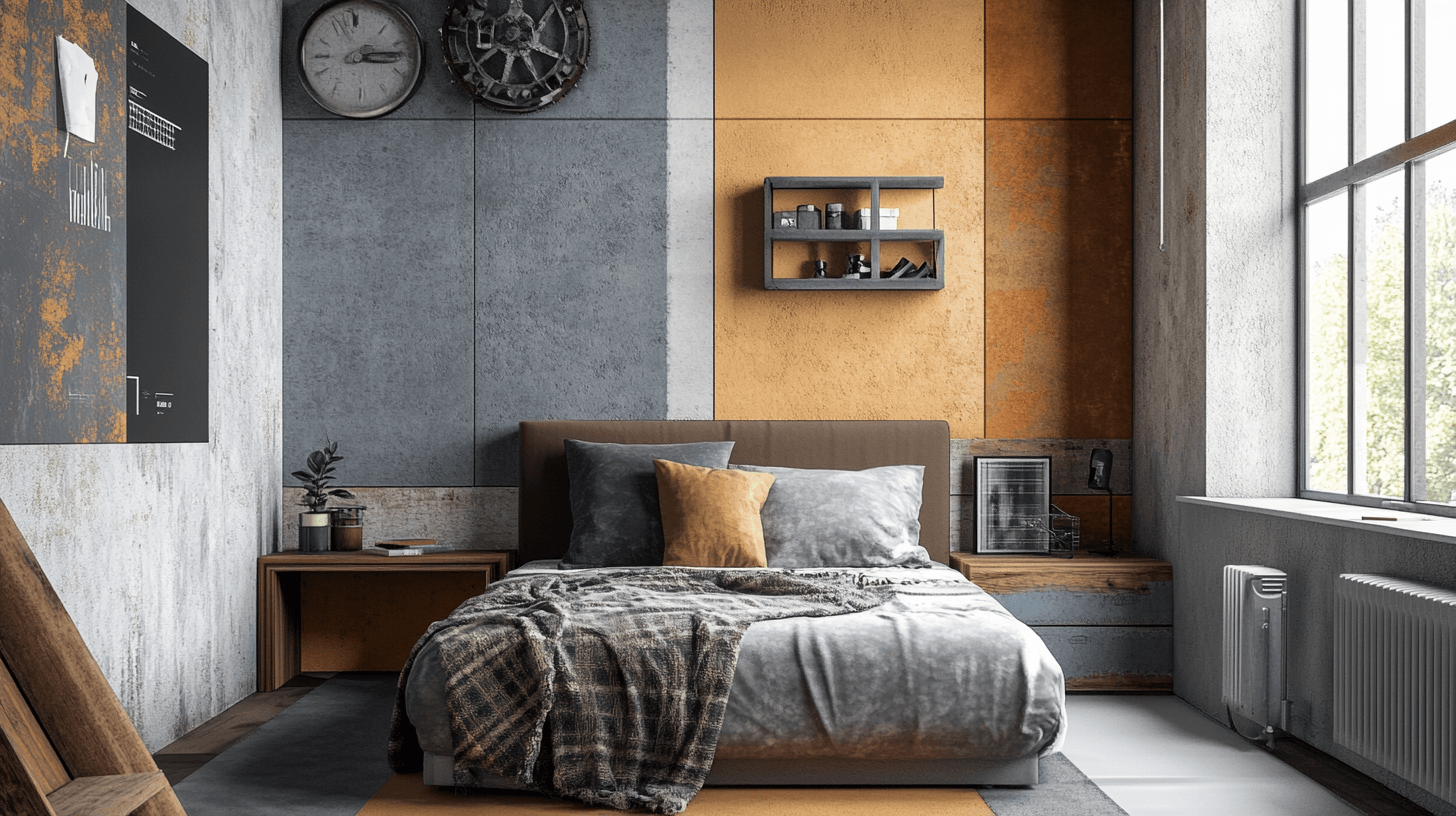 Kolorystyka i materiały w stylu industrialnym