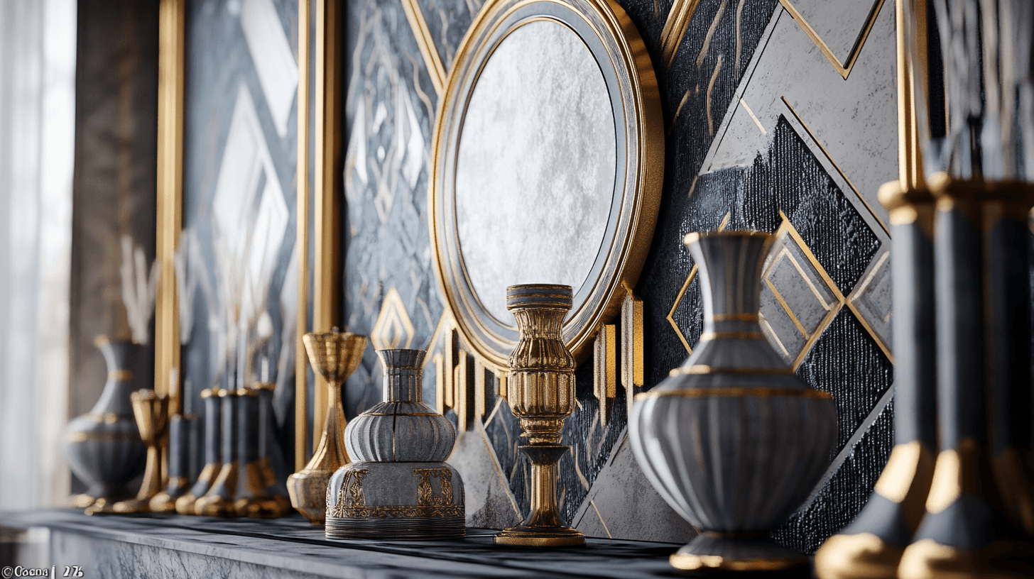 Dekoracja w stylu Art Déco: geometria i luksus