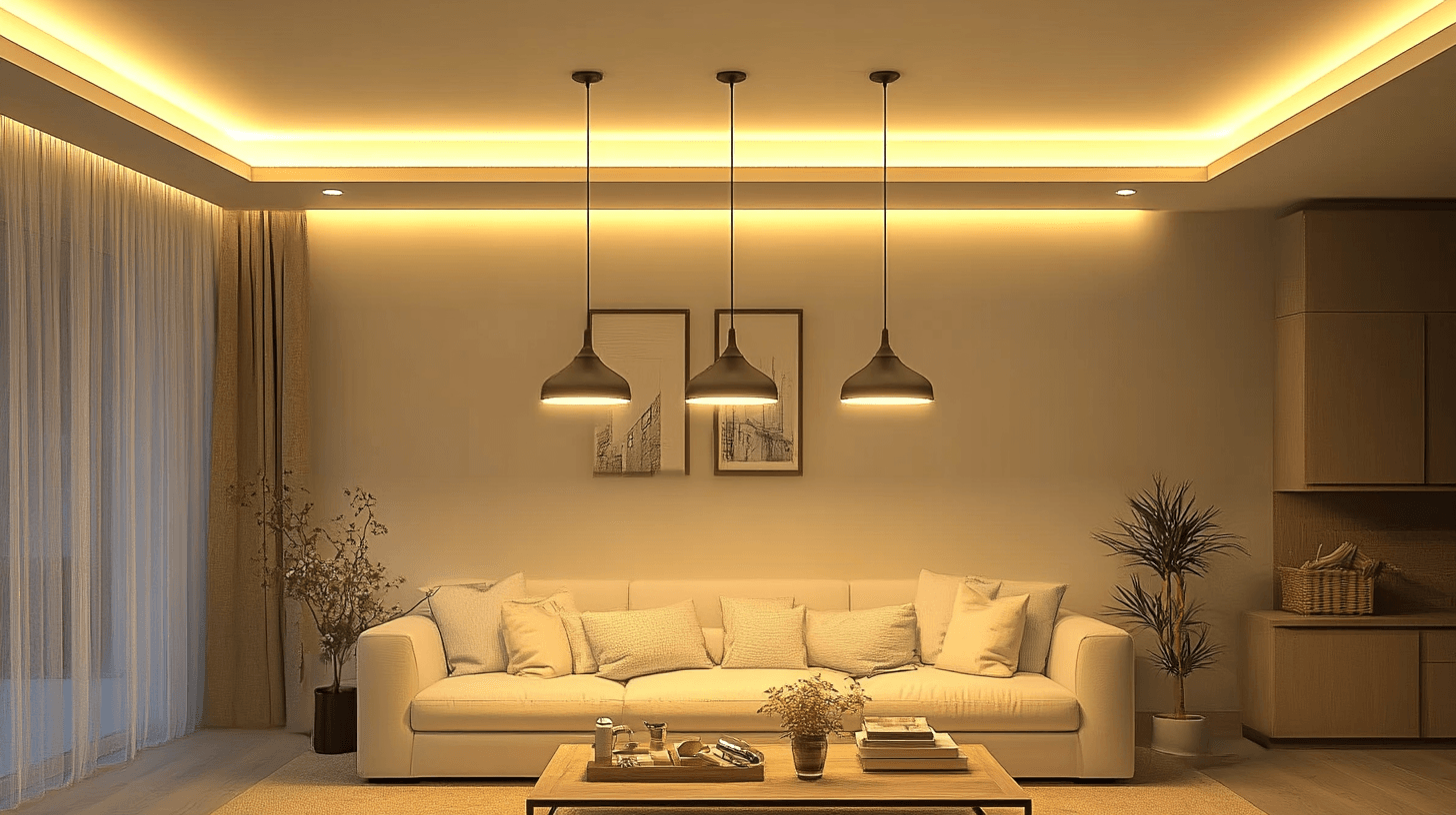 Lampy wiszące w salonie: Tworzenie akcentów i atmosfery