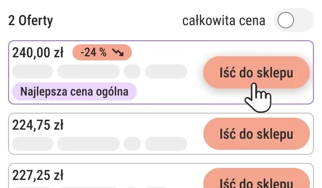 Wszystkie ceny w jednym miejscu