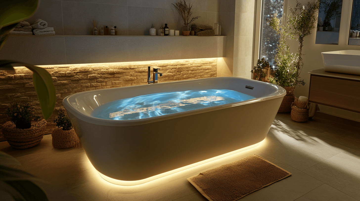 Właściwa wanna do twojej łazienki wellness