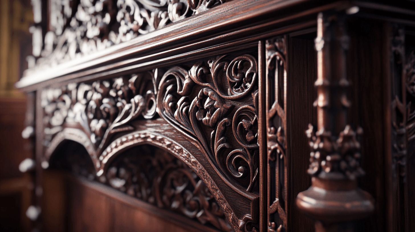 Meble w stylu Gothic Revival