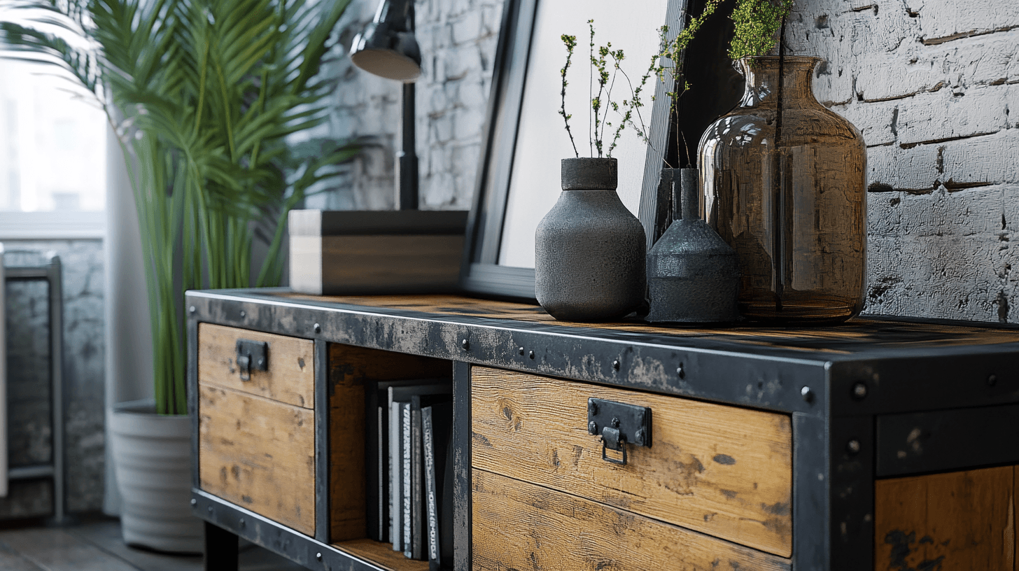 Meble w stylu loftowym: funkcjonalność spotyka design