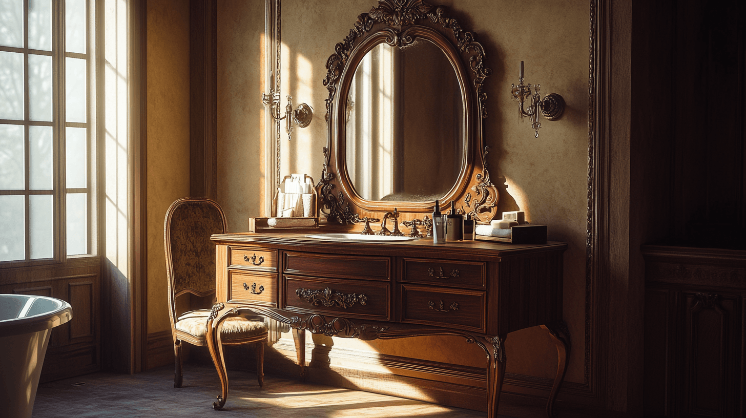 Meble w stylu vintage do łazienki
