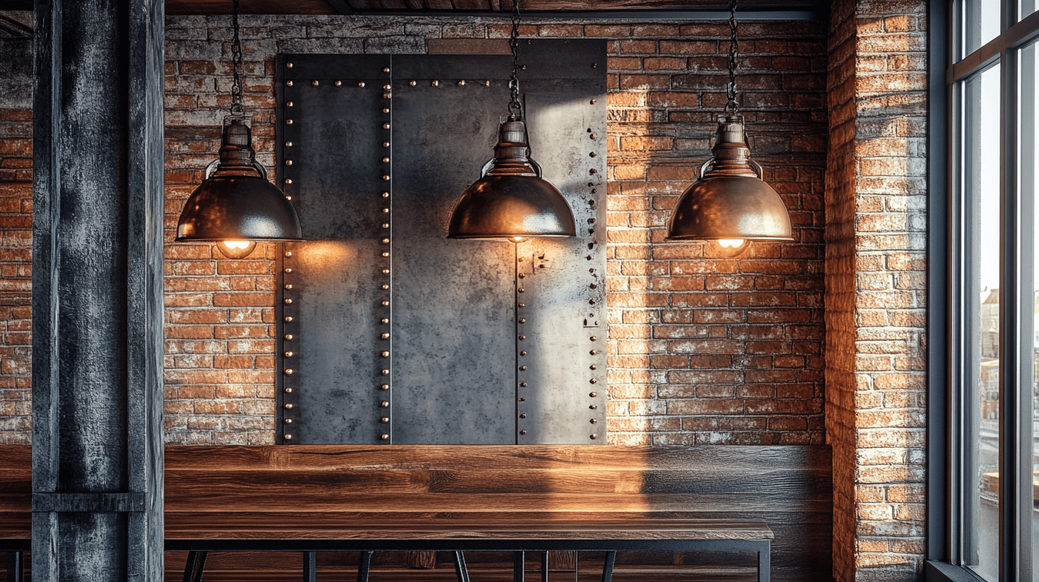 Elementy dekoracyjne do stylu Urban Industrial