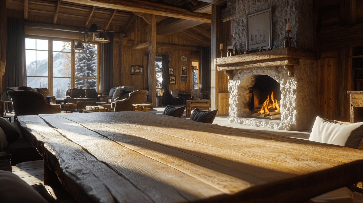 Meble w stylu chalet: Rustykalne i funkcjonalne