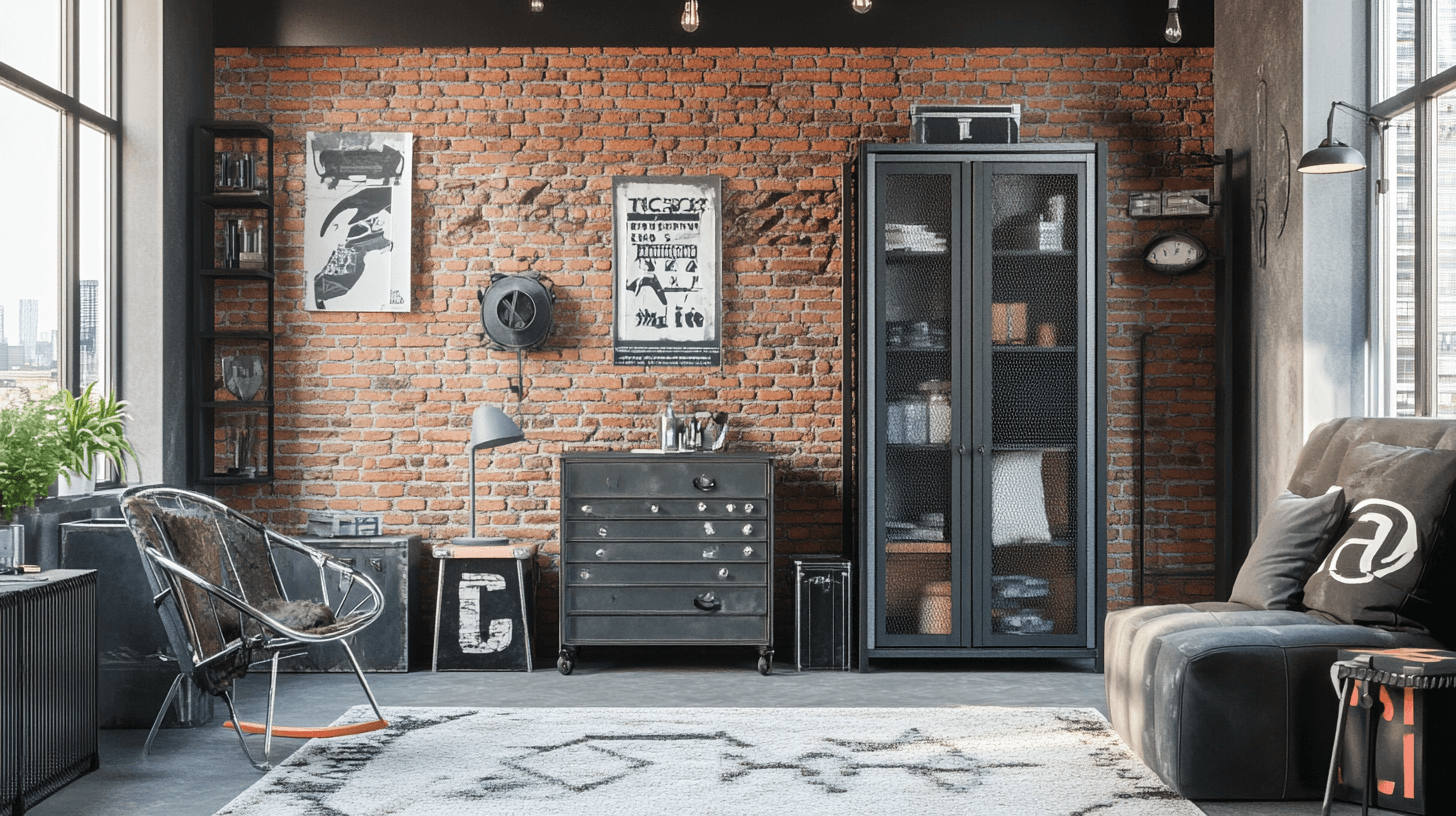 Pokój młodzieżowy w stylu industrialnym: fajny design dla nastolatków