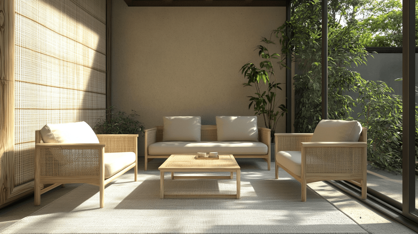 Minimalistyczne meble do projektowania Zen