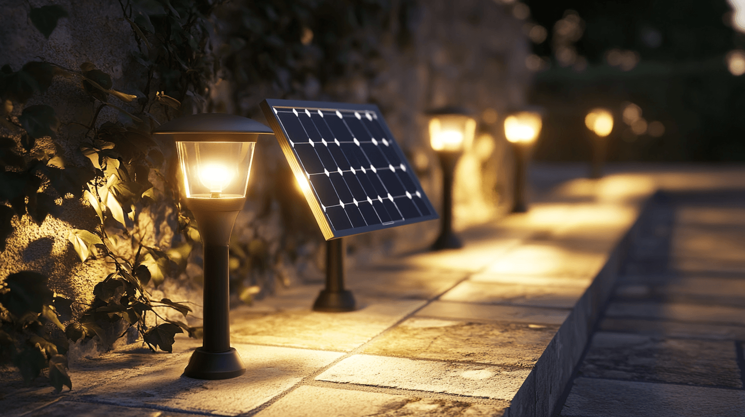 Lampy solarne: Zrównoważone oświetlenie na zewnątrz