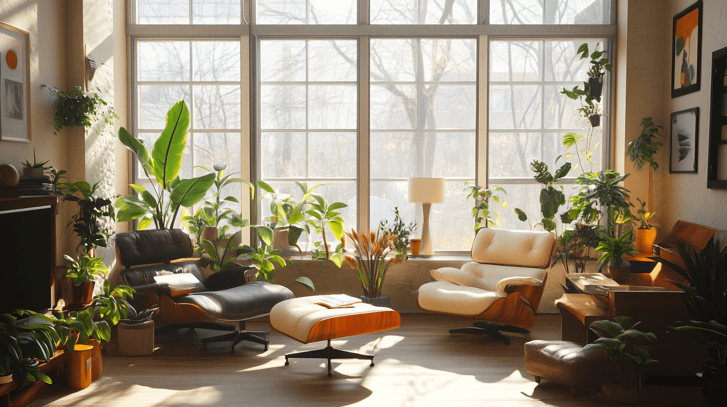 Salon w stylu Urban Jungle: Natura w czystej postaci we własnym domu