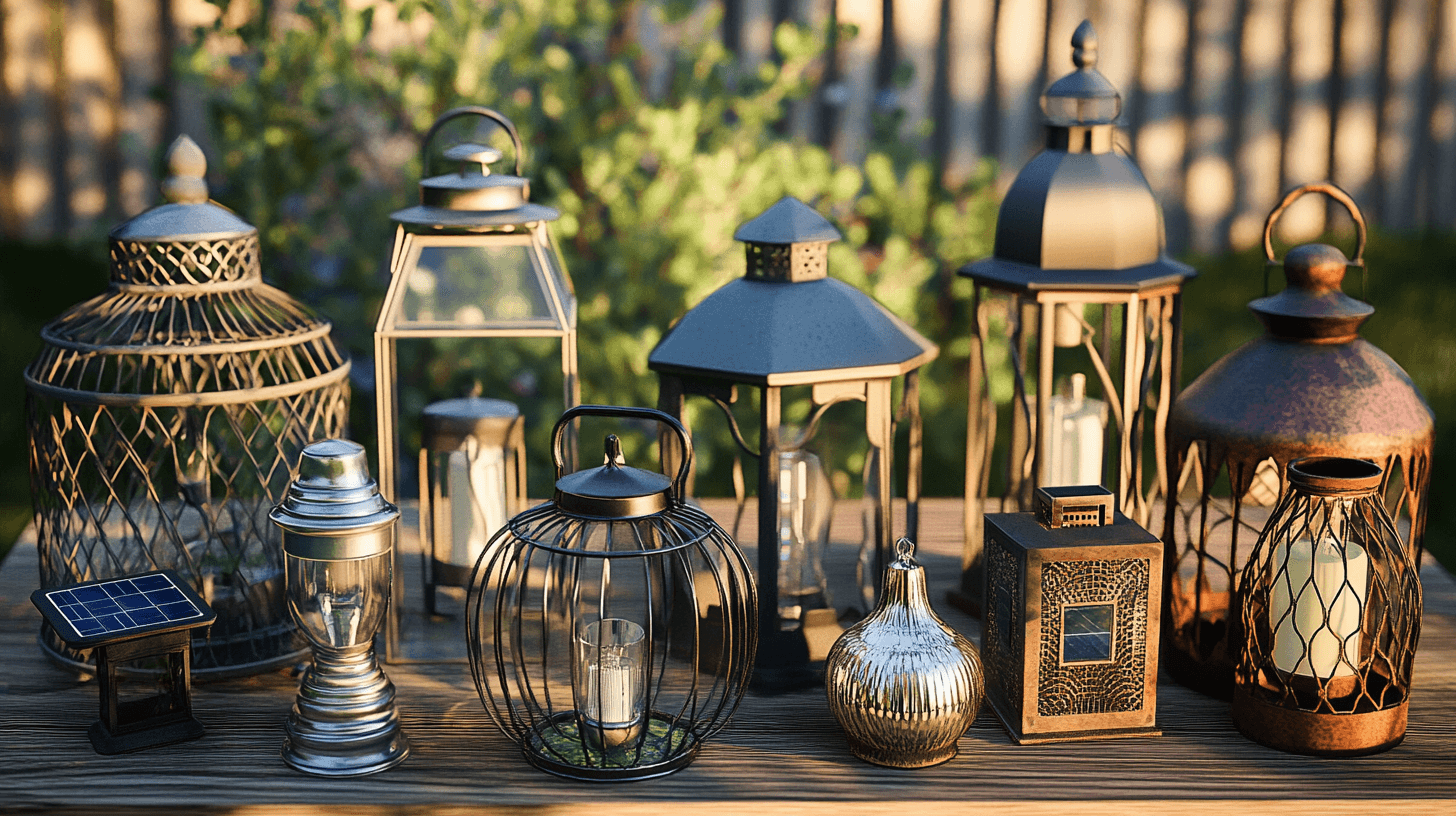 Różne rodzaje lamp ogrodowych