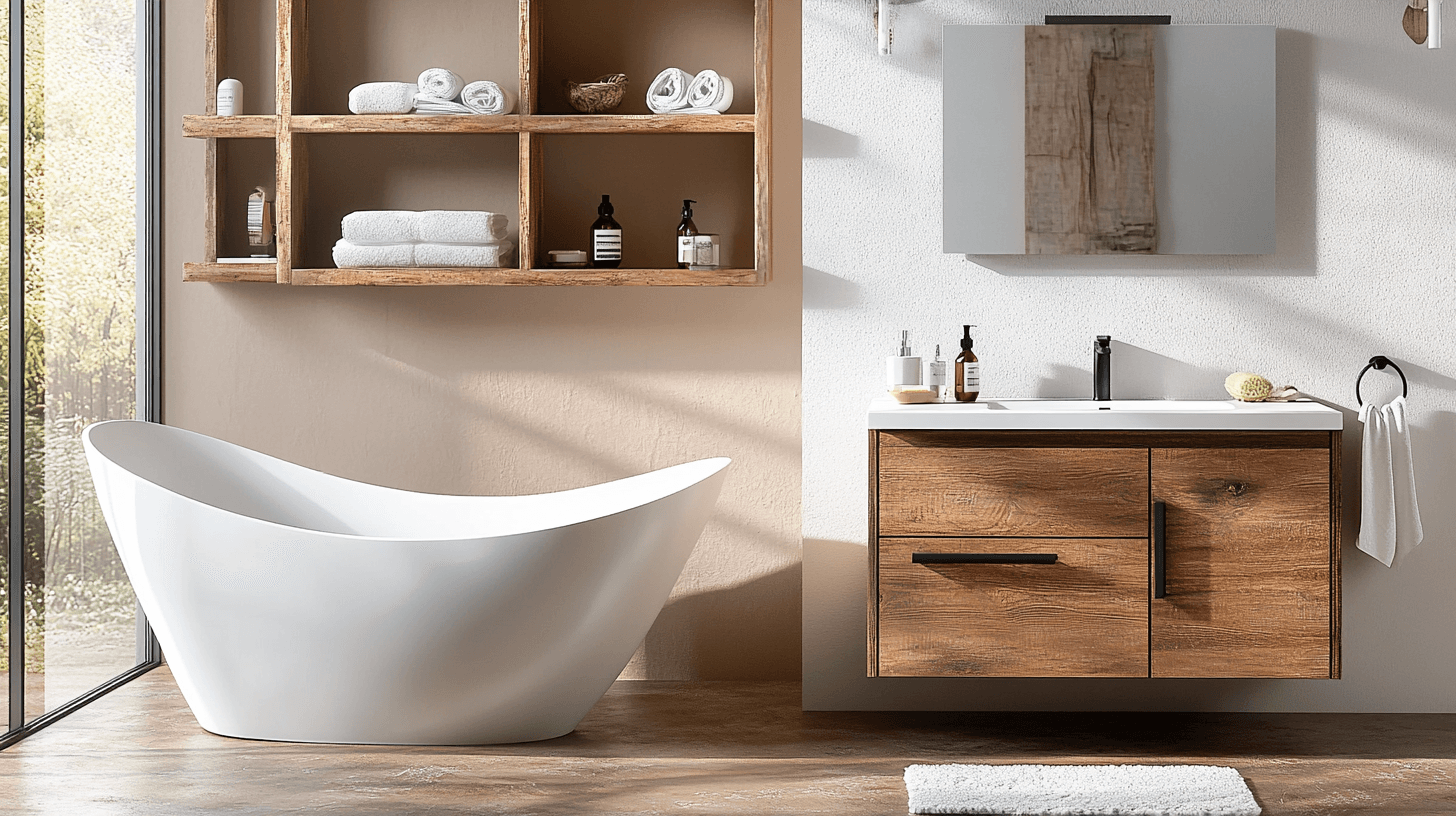 Meble do idealnej łazienki wellness