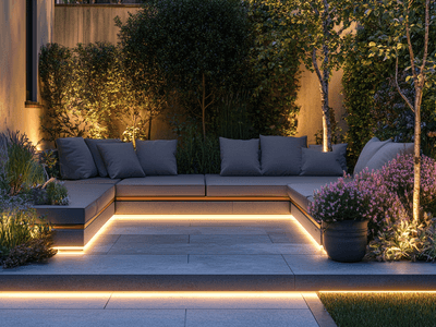 Meble ogrodowe z oświetleniem LED: Funkcja i design połączone