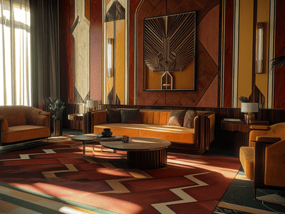 Artystyczny Deco: Art Deco z nowoczesnymi elementami